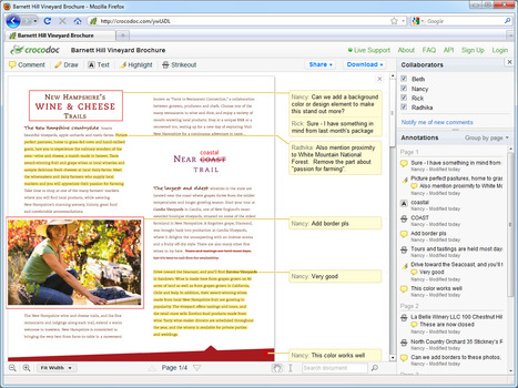 Crocodoc pour r&eacute;viser de fa&ccedil;on collaborative ! | Le Top des Applications Web et Logiciels Gratuits | Scoop.it