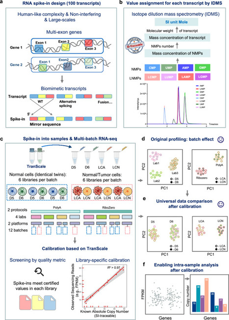 A metrological foundation for absolute transcriptomics using International System of Units-anchored calibrators | Ncm | RMH | Scoop.it