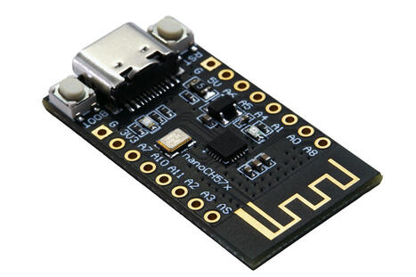 $3.50 nanoCH57x CH570/CH572 RISC-V development board offers USB-C port, 2.4GHz radio/BLE, and GPIO pins - CNX Software | Embedded Systems News | Scoop.it