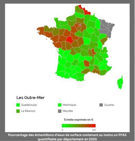 En France, la contamination des eaux de surface par les PFAS, « polluants éternels », est « largement sous-estimée », selon une association | Les Colocs du jardin | Scoop.it