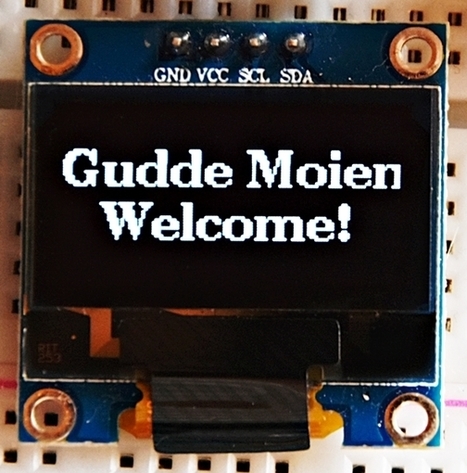First Steps with the Arduino-UNO and NANO | Maker, MakerED, MakerSpaces, Coding | Text on 0.96 inch 128X64 I2C OLED  | 21st Century Learning and Teaching | Scoop.it