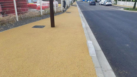 Bourges&nbsp;: de la r&eacute;sine de pin pour faire les trottoirs | Mat&eacute;riaux recycl&eacute;s, g&eacute;o et bio-sourc&eacute;s en r&eacute;gions m&eacute;diterran&eacute;enne et alpine | Scoop.it