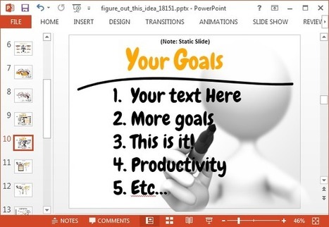 Animated Business Idea PowerPoint Template | PowerPoint and Presentations | Scoop.it