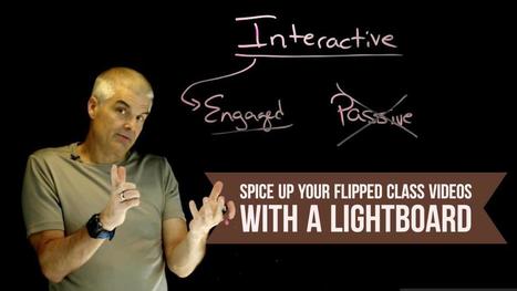 Spice Up Your Flipped Class Videos with a Lightboard | Moodle and Web 2.0 | Scoop.it