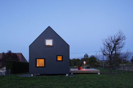 [inspiration] Petite maison en panneaux de bois massif | Build Green, pour un habitat écologique | Scoop.it