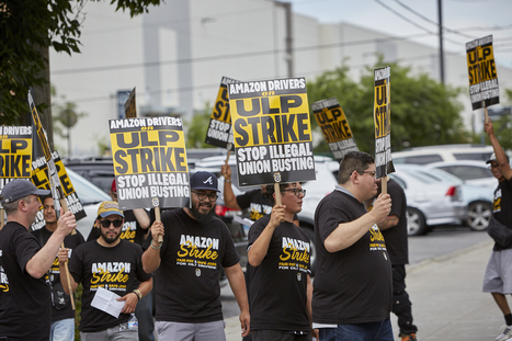 Illinois Amazon Drivers Just Went on Strike for a Contract | PSLabor:  Your Union Free Advantage | Scoop.it