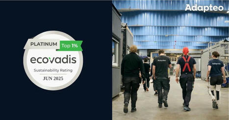 Adapteo Container erhält EcoVadis-Platin-Bewertung | Erfolgsgeschichten von EcoVadis Kunden | Scoop.it