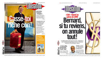 "Libération" récidive, en réponse à la plainte déposée par Bernard Arnault | DocPresseESJ | Scoop.it