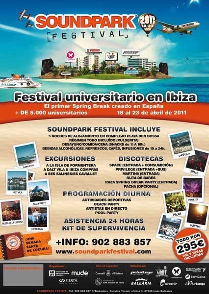 Sound park festival ibiza (semana santa), Vacaciones | Tablondeanuncios.com | Ibiza | Scoop.it