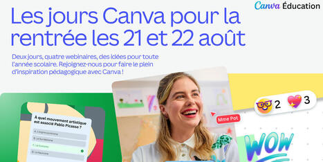 Une rentrée créative et inspirée avec Canva ! | ASTUTICE EN FLE | Scoop.it