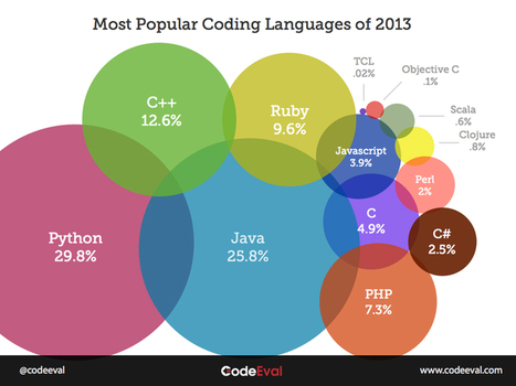 Les langages de programmation les plus populaires en 2013 | {niKo[piK]} | Langages de programmation | Scoop.it
