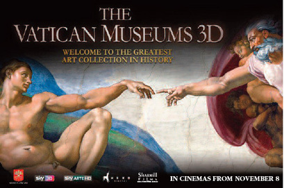 Après son succès italien, le film "Le Musée du Vatican 3D" débarque bientôt sur les grands écrans français et américains | Culture : le numérique rend bête, sauf si... | Scoop.it