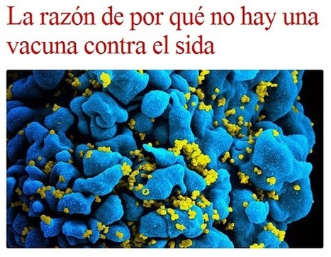 La razón de por qué no hay una vacuna contra el sida | PIENSA en VERDE | Scoop.it