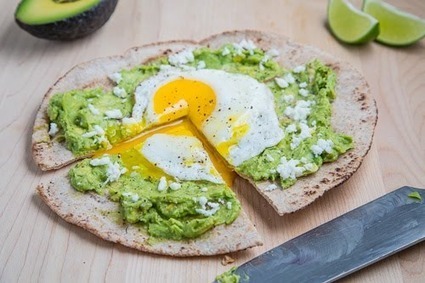 Avocado Breakfast Pizza with Fried Egg | Really interesting recipes | Scoop.it