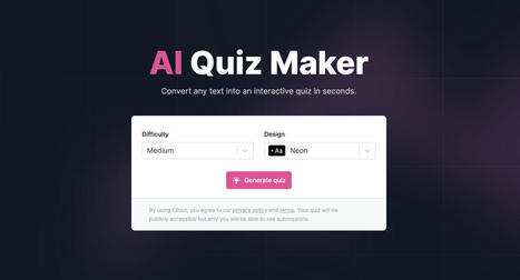 AI Quiz Maker | Tools for Teachers & Learners | Scoop.it