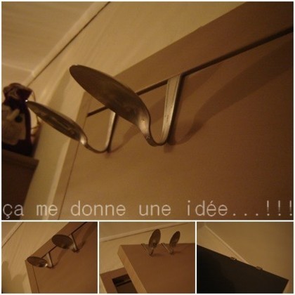 [Coup de ♥] Détourner une cuillère en porte-manteau par Pennale sur le #CDB | Best of coin des bricoleurs | Scoop.it