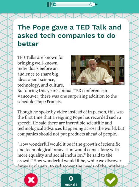 Fake News Game Factitious | Into the Driver's Seat | Scoop.it