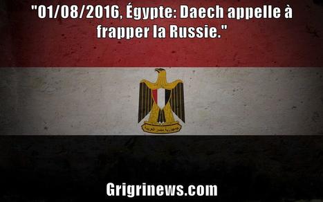Égypte: Daech appelle à frapper la Russie | Actualités Afrique | Scoop.it