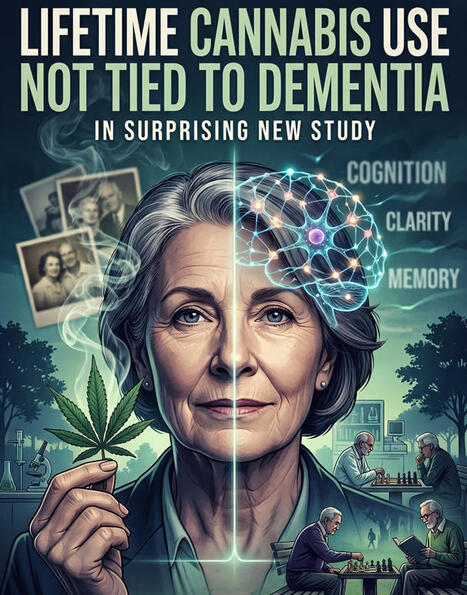 Lifetime Cannabis Use Not Tied To Dementia In Surprising New Study | Cannabis.Net | Scoop.it