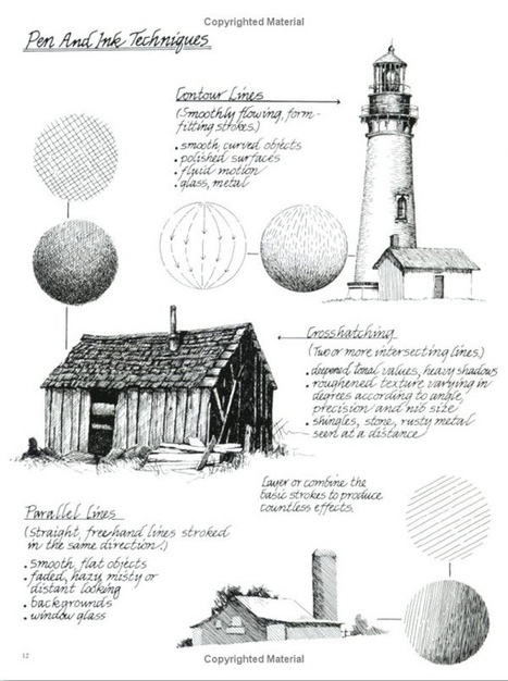 Pen and Ink Drawing Techniques | Drawing References and Resources | Scoop.it