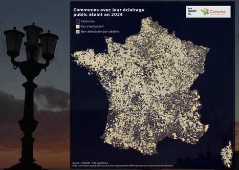 Éclairage public : les extinctions nocturnes ont progressé entre 2014 et 2024 | Banque des territoires | La SELECTION du Web | CAUE des Vosges - www.caue88.com | Scoop.it