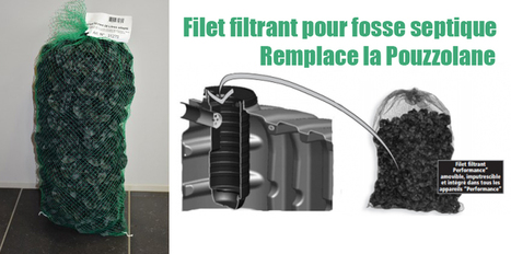 Filet filtrant pour fosse septique | Actualités, Communiqués Presse, Nouveautés, Infos... | Scoop.it