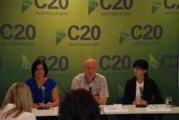 C20 Media Conference ahead of G20 Leaders’ Summit | C20 Australia 2014 | Governmental Forums, Diplomacy, G7, G20, G77 | Scoop.it