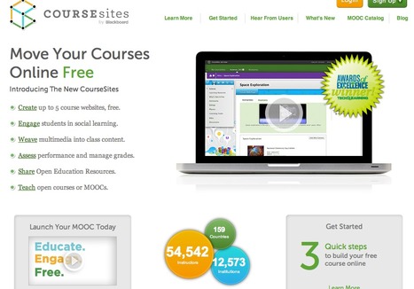 CourseSites - Create Your Own Online Course | maestro Julio | Scoop.it