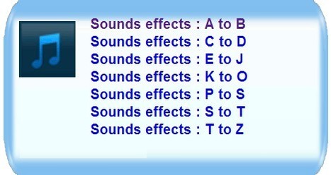 Universal-soundbank free online sounds | Moodle and Web 2.0 | Scoop.it