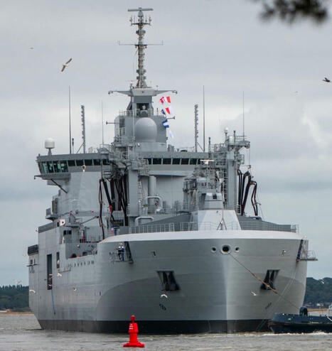 Le BRF Jacques Stosskopf a quitté Saint-Nazaire pour rallier Brest et réaliser ses premiers RAM | DEFENSE NEWS | Scoop.it