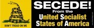 SECEDE! from the United Socialist States of America Bumper Sticker | News You Can Use - NO PINKSLIME | Scoop.it