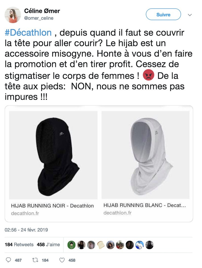 La polémique du Hijab de Décathlon : le spectateur comme arme de communication sur les réseaux sociaux | Médias sociaux : Conseils, Astuces et stratégies | Scoop.it