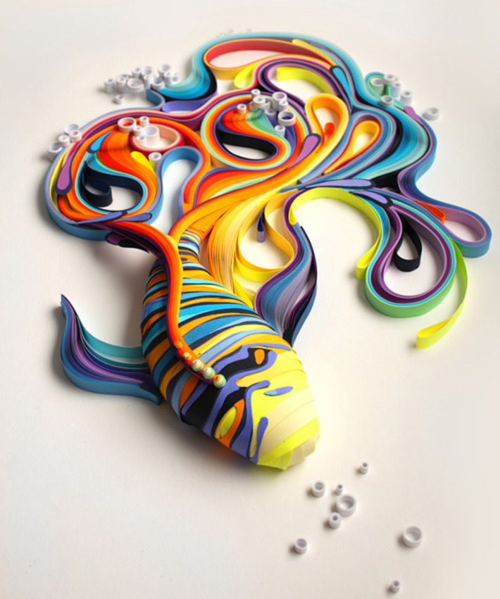 Quilling & Paper Art by Yulia Brodskaya | For Art's Sake-1 | Scoop.it