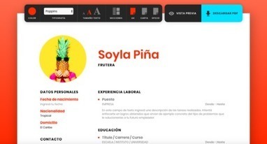 Crea un currículum online y gratis con ResumeMaker | TIC & Educación | Scoop.it