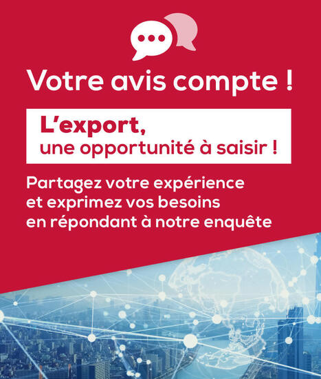 Entreprises du Centre-Val de Loire : faites entendre votre voix pour une offre export adaptée à vos ambitions internationales | Revue de presse économique du Sud Touraine | Scoop.it