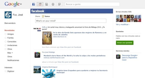 Google+Facebook &ndash; a&ntilde;adiendo el stream de Facebook en Google+ | Google+, Pinterest, Facebook, Twitter y mas ;) | Scoop.it