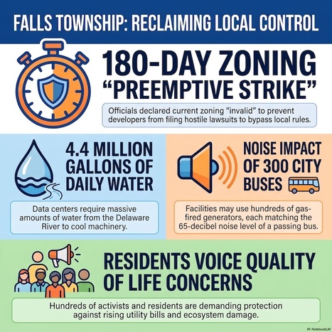Falls Township "Caught Off Guard" on Data Center Done Deal!" | Newtown News of Interest | Scoop.it