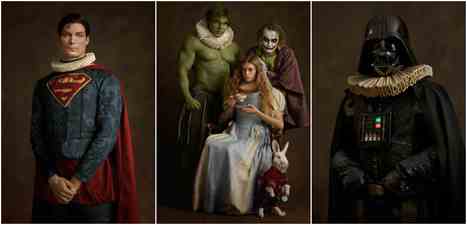 French photographer portrays superheroes & villains as if they were 16th century paintings | IELTS, ESP, EAP and CALL | Scoop.it