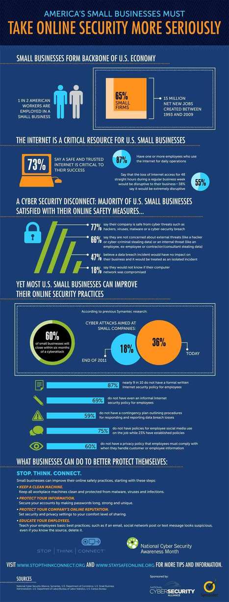 Small Business Online Security [Infographic] | 21st Century Learning and Teaching | Scoop.it