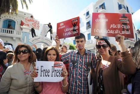 Tunisie: le pouvoir cède à une revendication phare des médias en grève | DocPresseESJ | Scoop.it