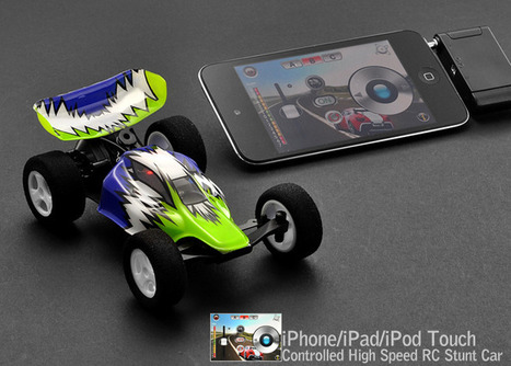 iPhone/iPad/iPod Touch Controlled High Speed RC Stunt Car | Technology and Gadgets | Scoop.it