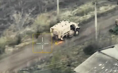 Heavily damaged MaxxPro rolls out of ambush in Ukraine | DEFENSE NEWS | Scoop.it