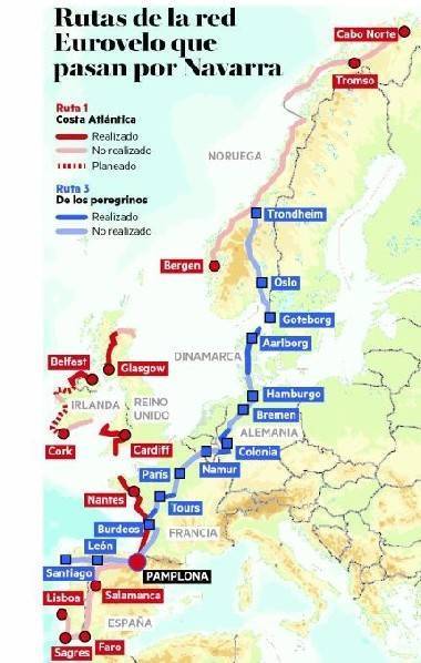 Navarra, cruce de caminos de la red Eurovelo | Ordenación del Territorio | Scoop.it