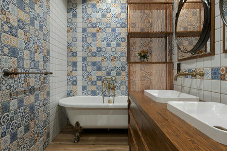 Bathroom Tile Painting | Transforming Interiors | Interior Design & Remodeling | Scoop.it