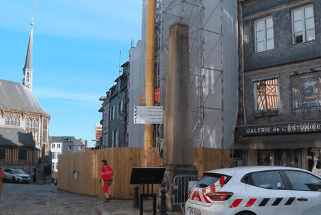 &Agrave; Honfleur, r&eacute;sidents et commer&ccedil;ants des immeubles en p&eacute;ril s'impatientent face &agrave; la dur&eacute;e des r&eacute;novations | Veille territoriale AURH | Scoop.it