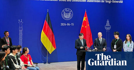 German chancellor urges Chinese industry bosses to play fair in EU market | Germany | The Guardian | International Economics: IB Economics | Scoop.it
