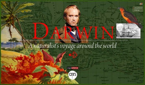 Darwin, a naturalist's voyage around the world - Relive his journey! | KB...Konnected's  Kaleidoscope of  Wonderful Websites! | Scoop.it