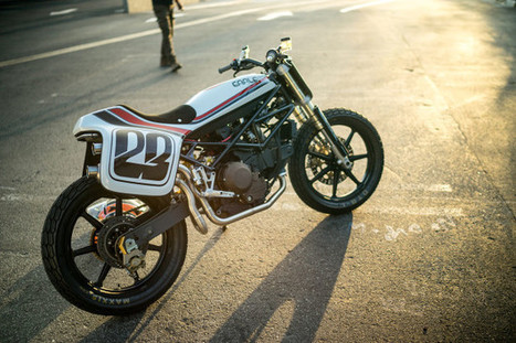 Das Motorrad: VW designer builds a street tracker | Bike EXIF | Ductalk: What's Up In The World Of Ducati | Scoop.it