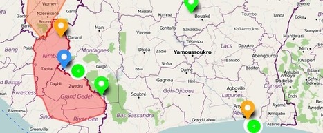 Une carte interactive Libre pour la prévention contre l'Ebola en Côte d'Ivoire | Libre de faire, Faire Libre | Scoop.it