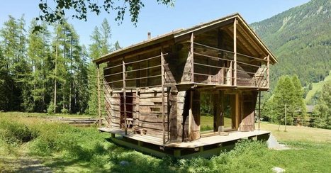 [Inspiration] Magnifique grange bois déménagée et restaurée en Suisse | Build Green, pour un habitat écologique | Scoop.it